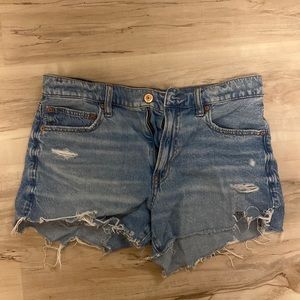 american eagle jean shorts